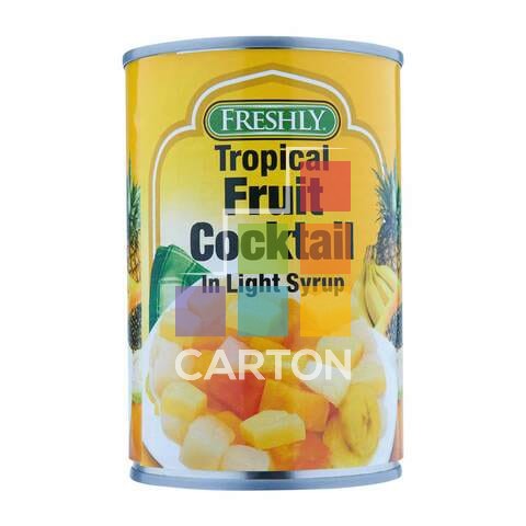 FRESHLY TROPICAL FRUIT COCKTAIL - 12*425GM